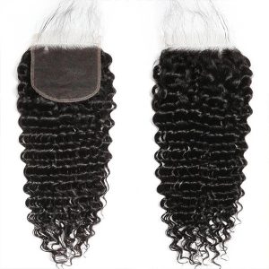 center wig remy hair 5x5 hd closure