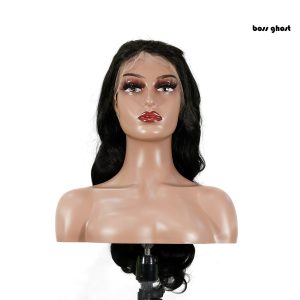 center wig 13x4 body wave lace front wig natural black remy hair